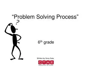 “Problem Solving Process”