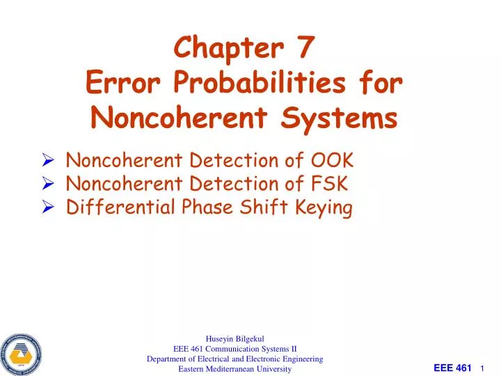 chapter 7 error probabilities for noncoherent systems