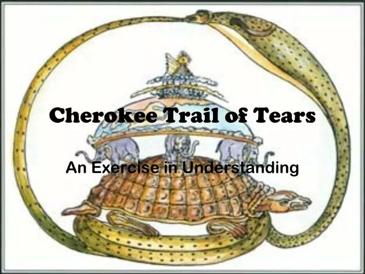 cherokee trail of tears