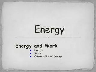 energy