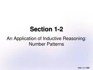 section 1 2