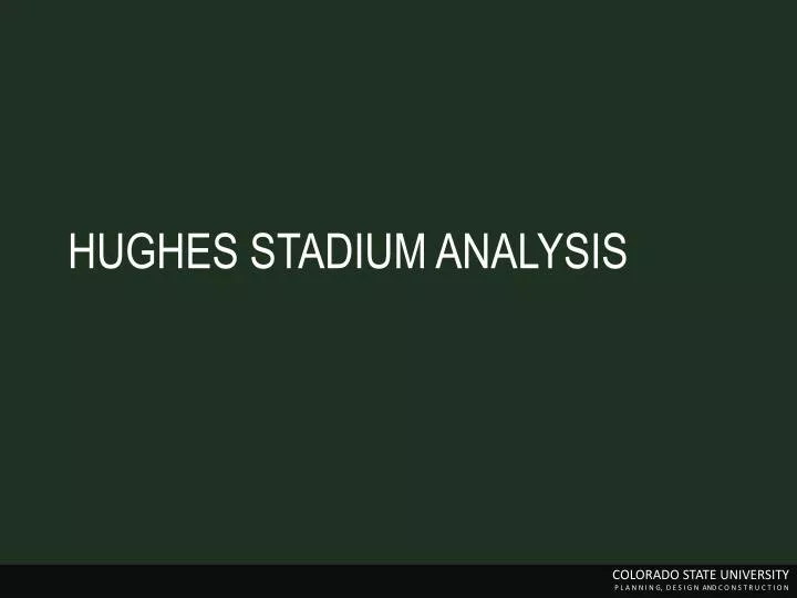 hughes stadium analysis