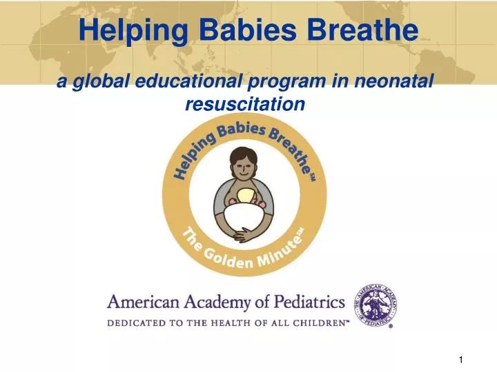 helping babies breathe