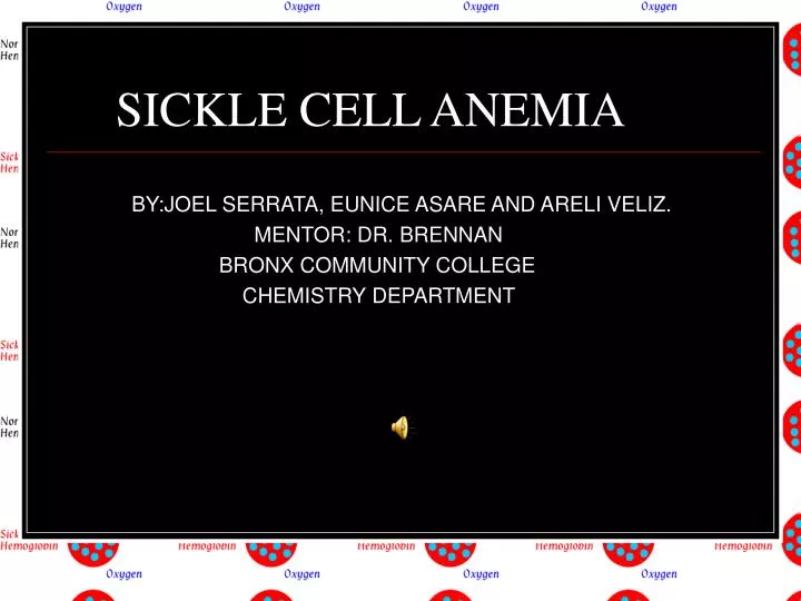 sickle cell anemia