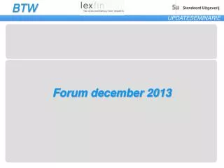 forum december 2013