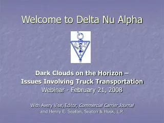 Welcome to Delta Nu Alpha