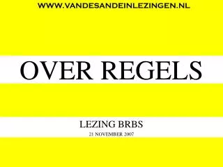 over regels