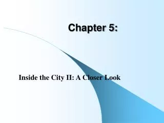 Chapter 5: