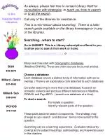 Effective Searching Techniques for Kaleida Health Library Users - slide 1