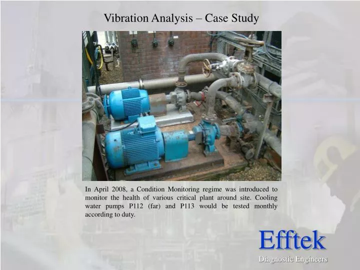 case study vibration analysis