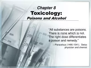 chapter 8 toxicology poisons and alcohol