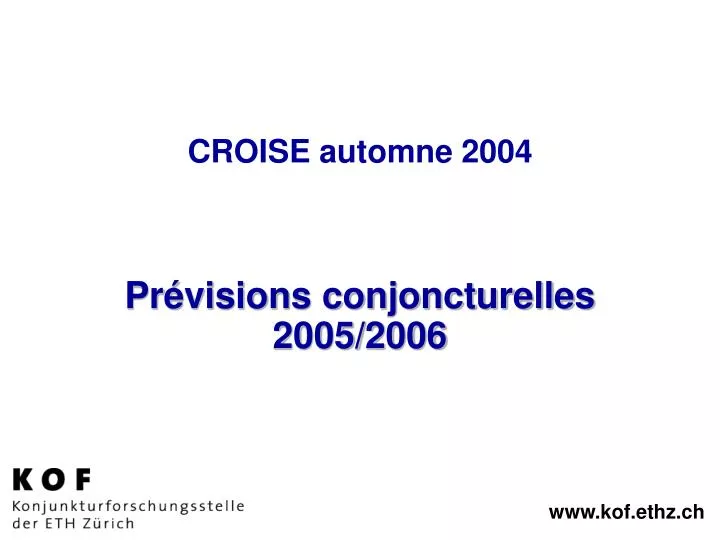 croise automne 2004