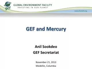 GEF and Mercury