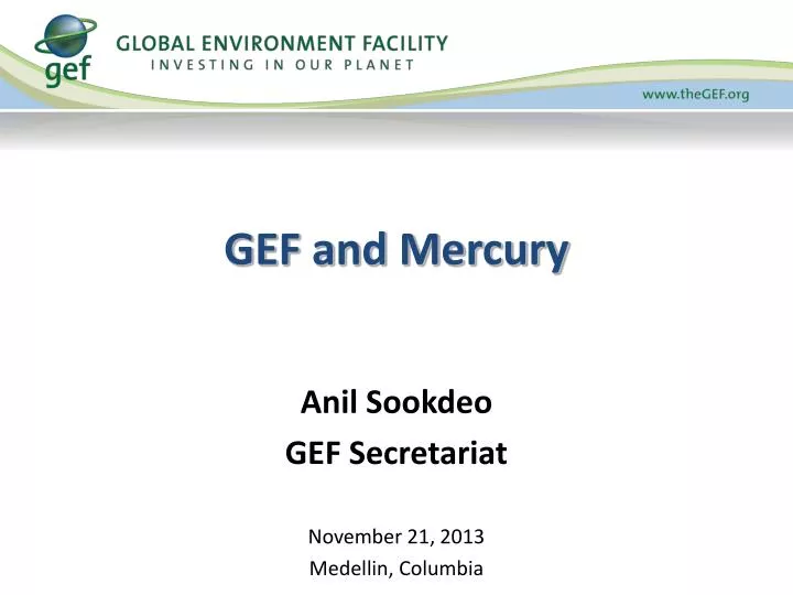 gef and mercury