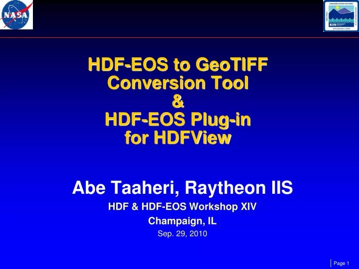 hdf eos to geotiff conversion tool hdf eos plug in for hdfview