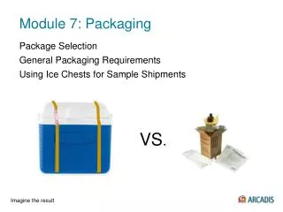 Module 7: Packaging