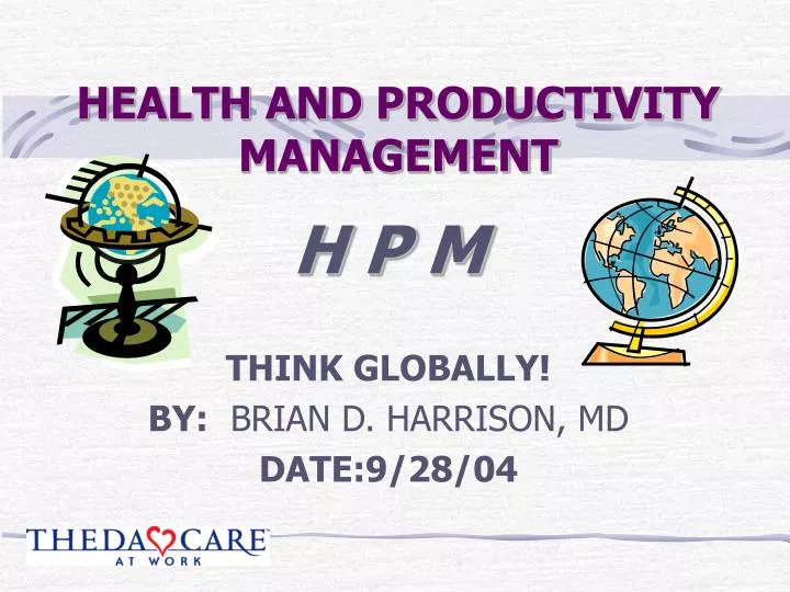 health and productivity management