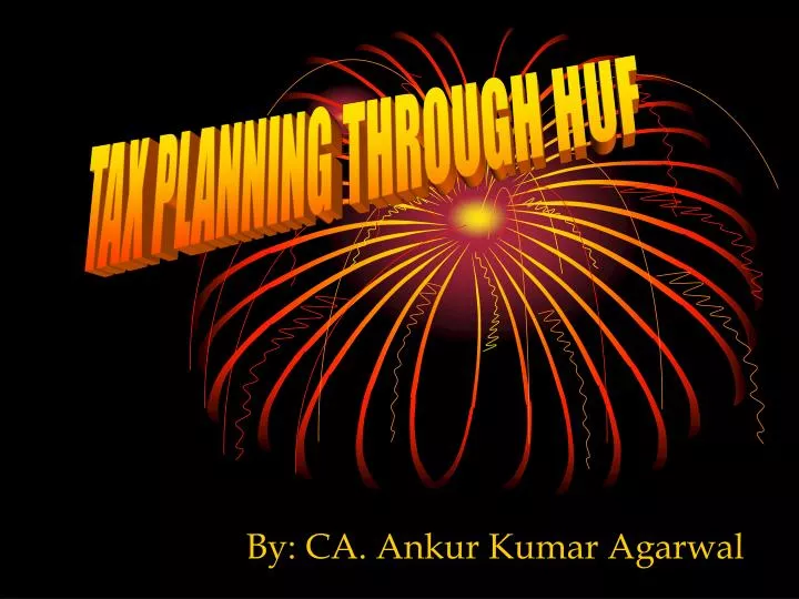 by ca ankur kumar agarwal