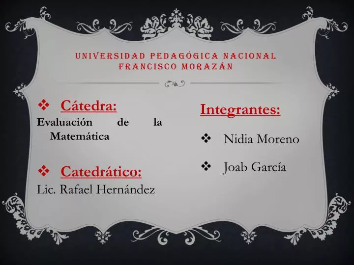 universidad pedag gica nacional francisco moraz n