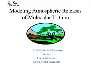 Modeling Atmospheric Releases of Molecular Tritium