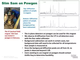 Slim Sam on Powgen