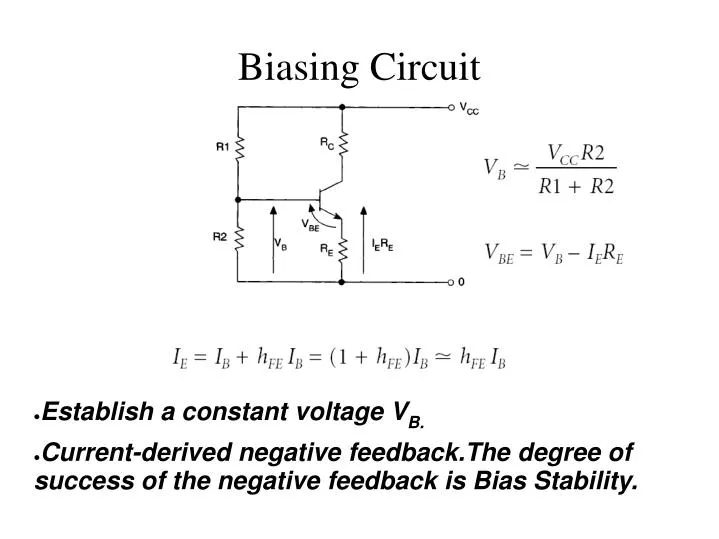 biasing circuit