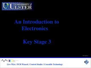 An Introduction to Electronics Key Stage 3