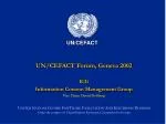 Enhancing E-Business Standards: UN/CEFACT Information Content Management Group Outcomes - slide 1