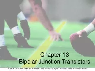 Chapter 13 Bipolar Junction Transistors