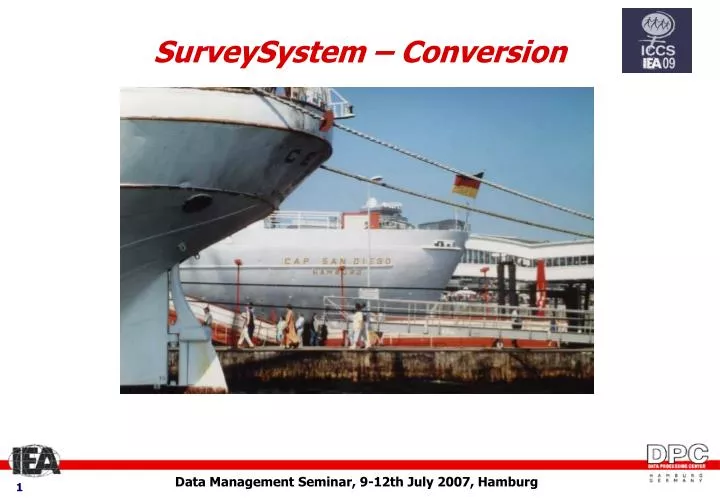 surveysystem conversion