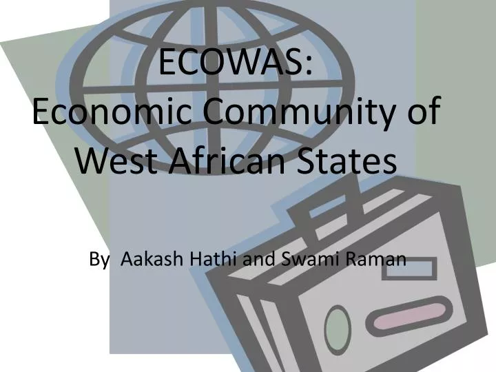 ecowas economic community of west african states