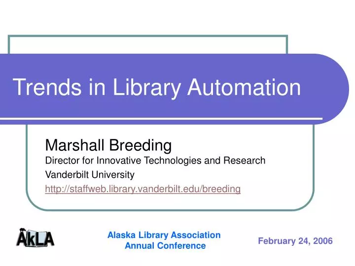 trends in library automation
