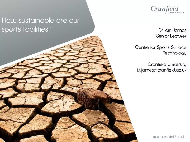how sustainable are our sports facilities