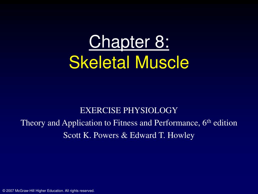 PPT - Chapter 8: Skeletal Muscle PowerPoint Presentation, free download ...