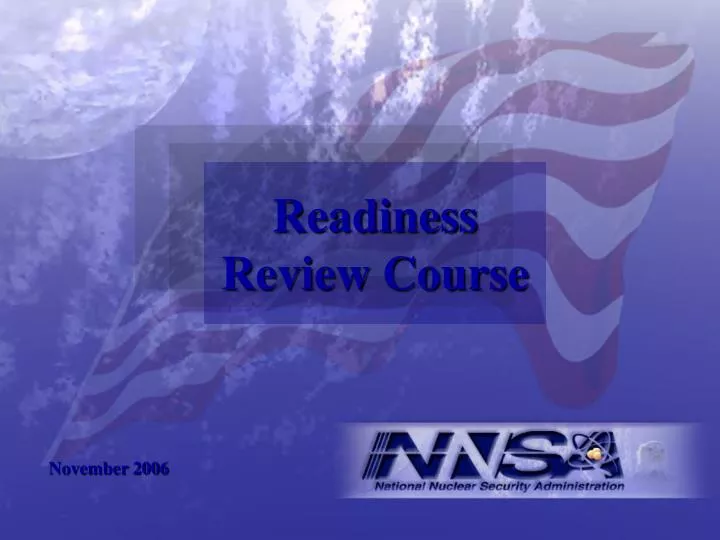readiness review course