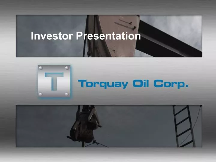 investor presentation