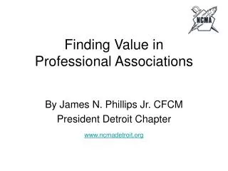 Finding Value in Professional Associations