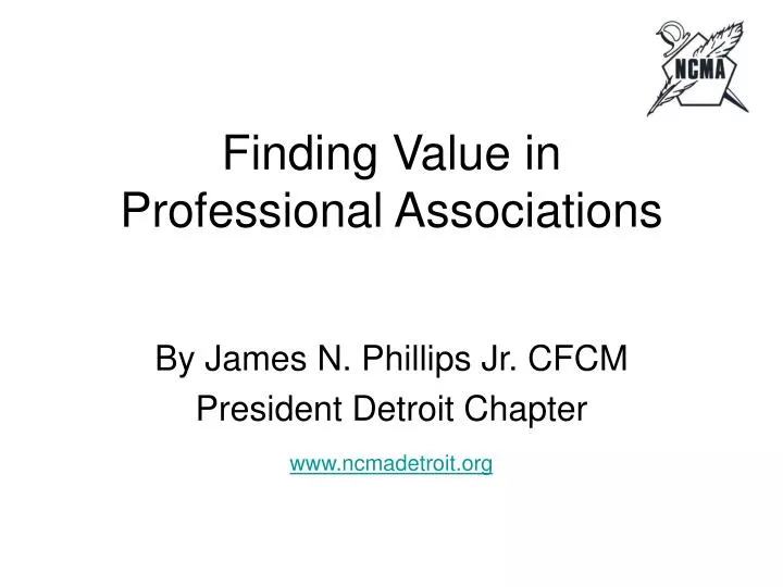 finding value in professional associations