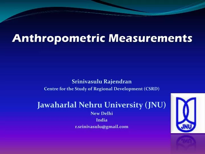 anthropometric measurements