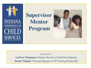 Supervisor Mentor Program