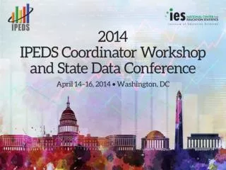 IPEDS Workshop Agenda