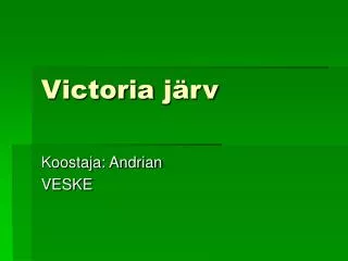 victoria j rv