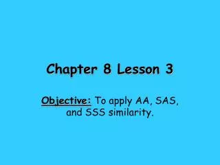 Chapter 8 Lesson 3
