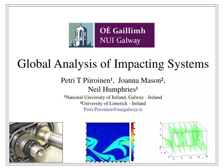 global analysis of impacting systems