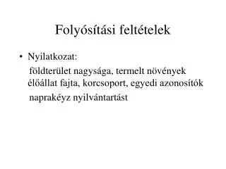 foly s t si felt telek