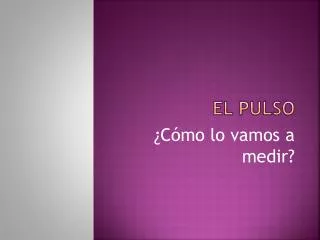 el pulso