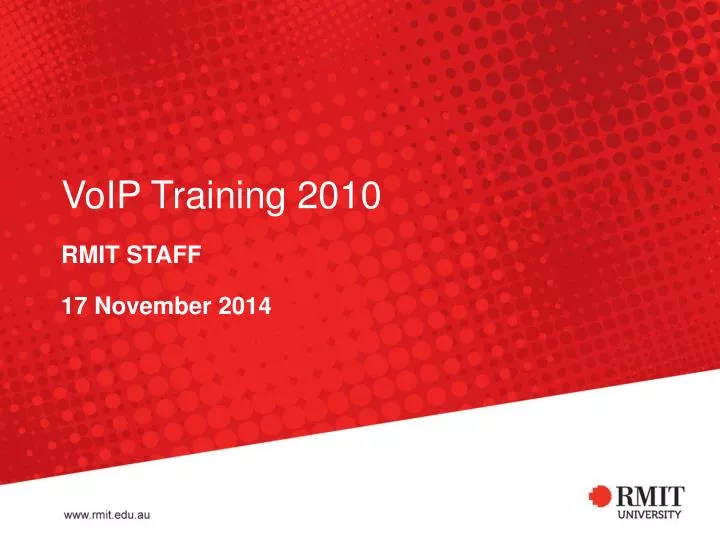 voip training 2010