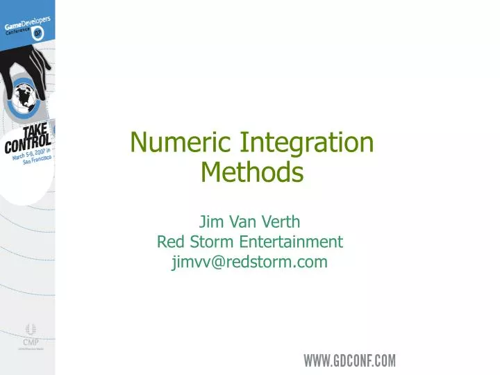 numeric integration methods