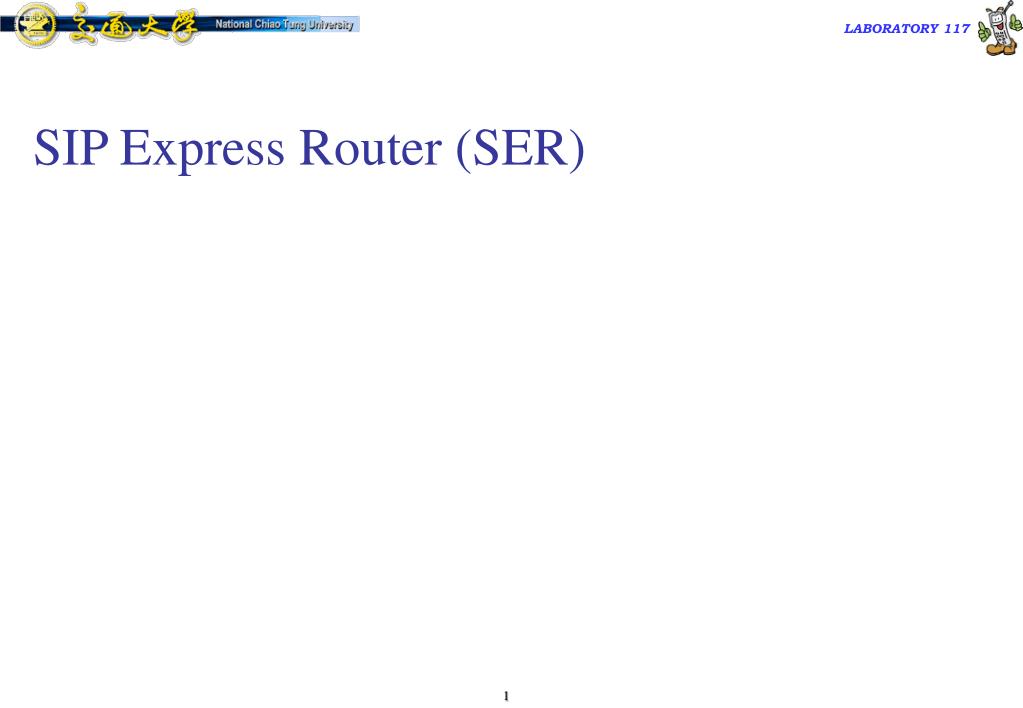 PPT - SIP Express Router (SER) PowerPoint Presentation, free download ...