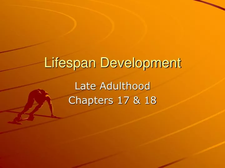 lifespan development